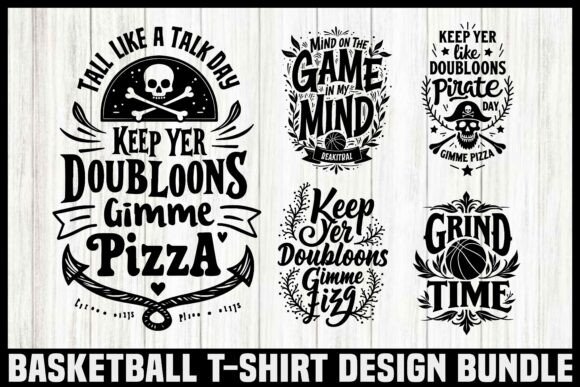 Basketball T-Shirt Design Bundle - Sport Review