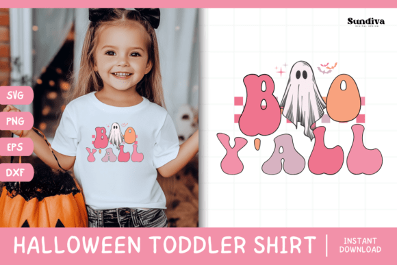 Funny Halloween Toddler Shirt SVG 13 V2 for Graphics and Crafts