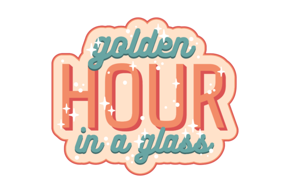 Golden Hour in a Glass SVG Review