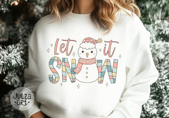 Let It Snow Png, Christmas Snowman Svg Review
